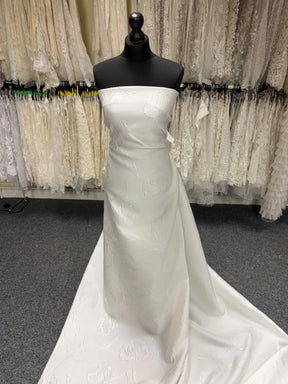 Ivory Italian Silk Blend Brocade - BR1020