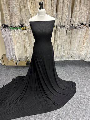 Black Beaded Georgette - Baffle