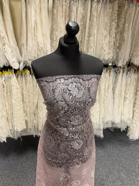 Dusky Pink French Lace - LA2001
