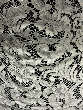 Celadon Green Chantilly Lace - P244