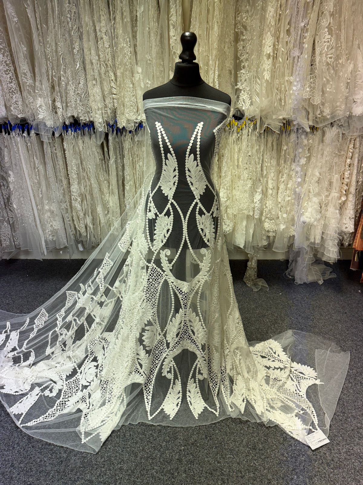 Ivory Embroidery Lace - EB5035