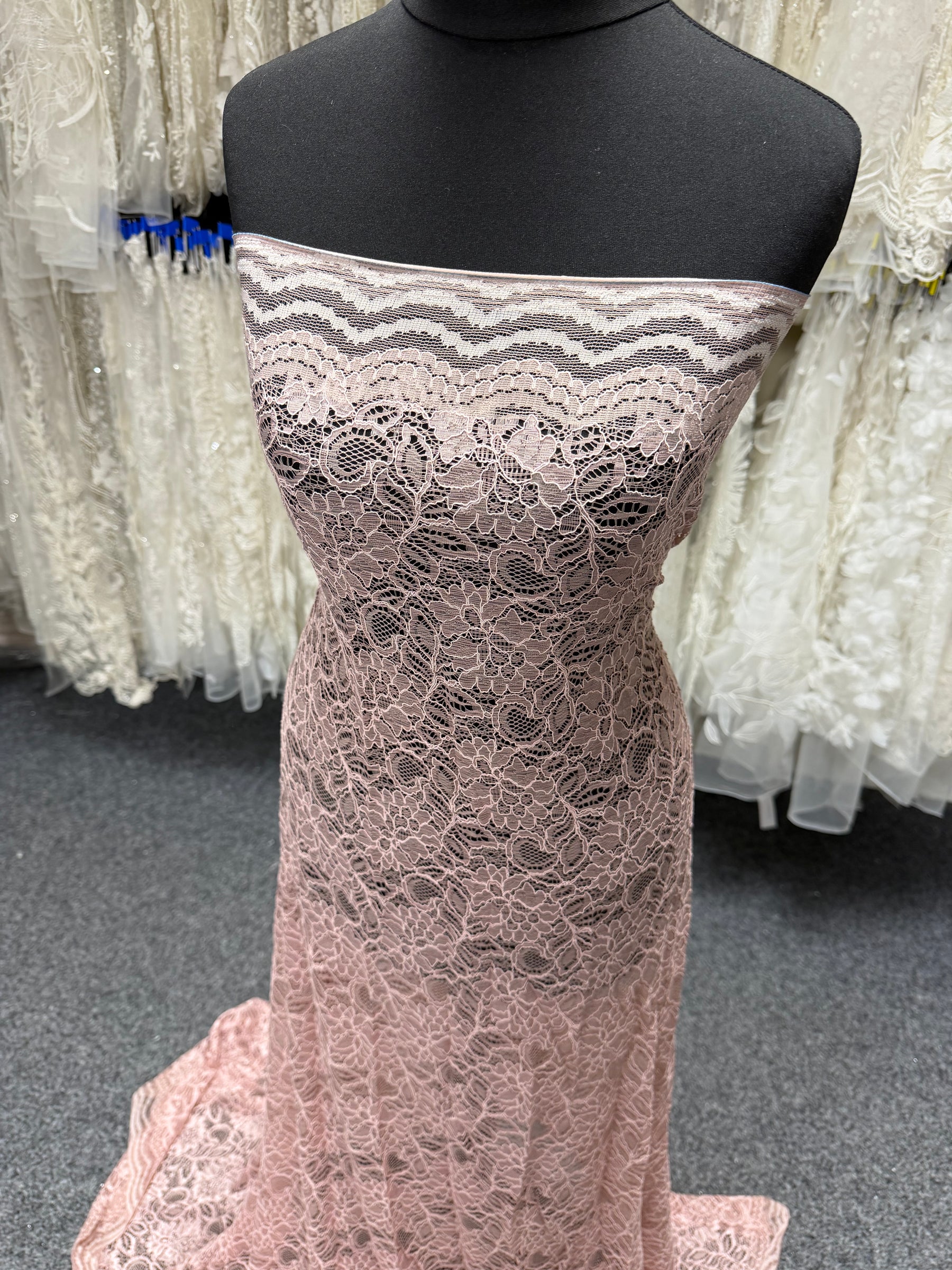 Pink Corded Lace - Tocca