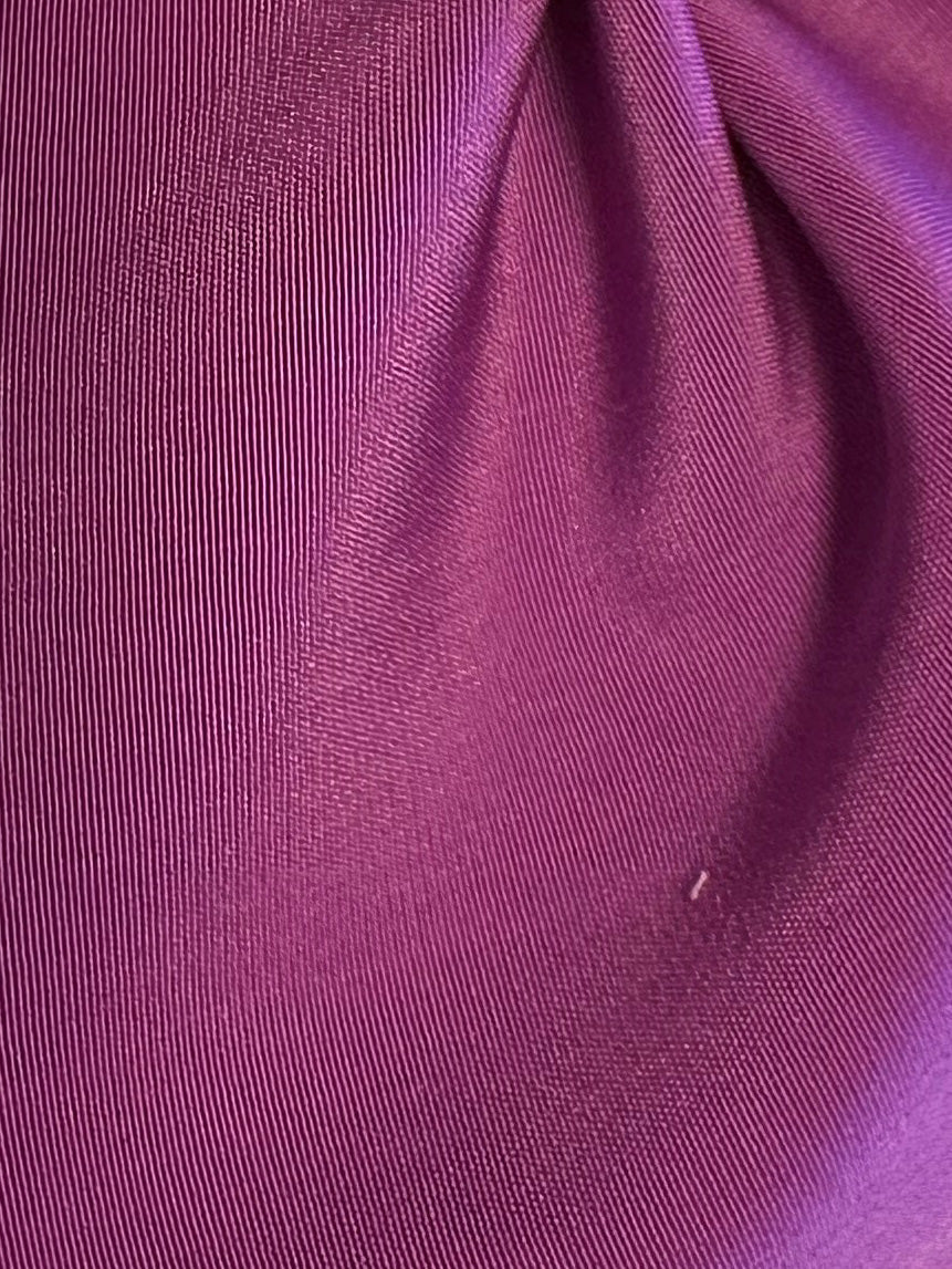 Lightweight Cardinal Purple Polyester Satin -  Jamaica
