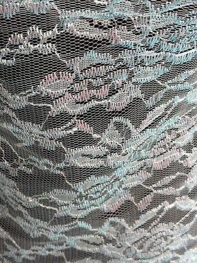 Aqua Raschel Lace - P618