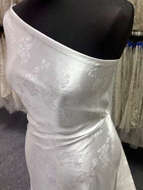 Ivory Silk Jacquard - Oakland