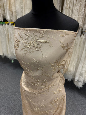 Champagne Jacquard Brocade - Calamity