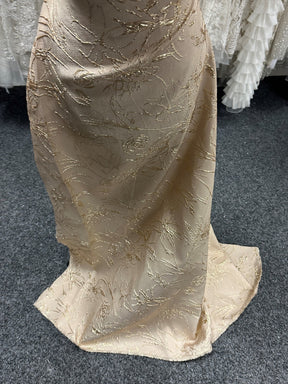 Champagne Jacquard Brocade - Calamity