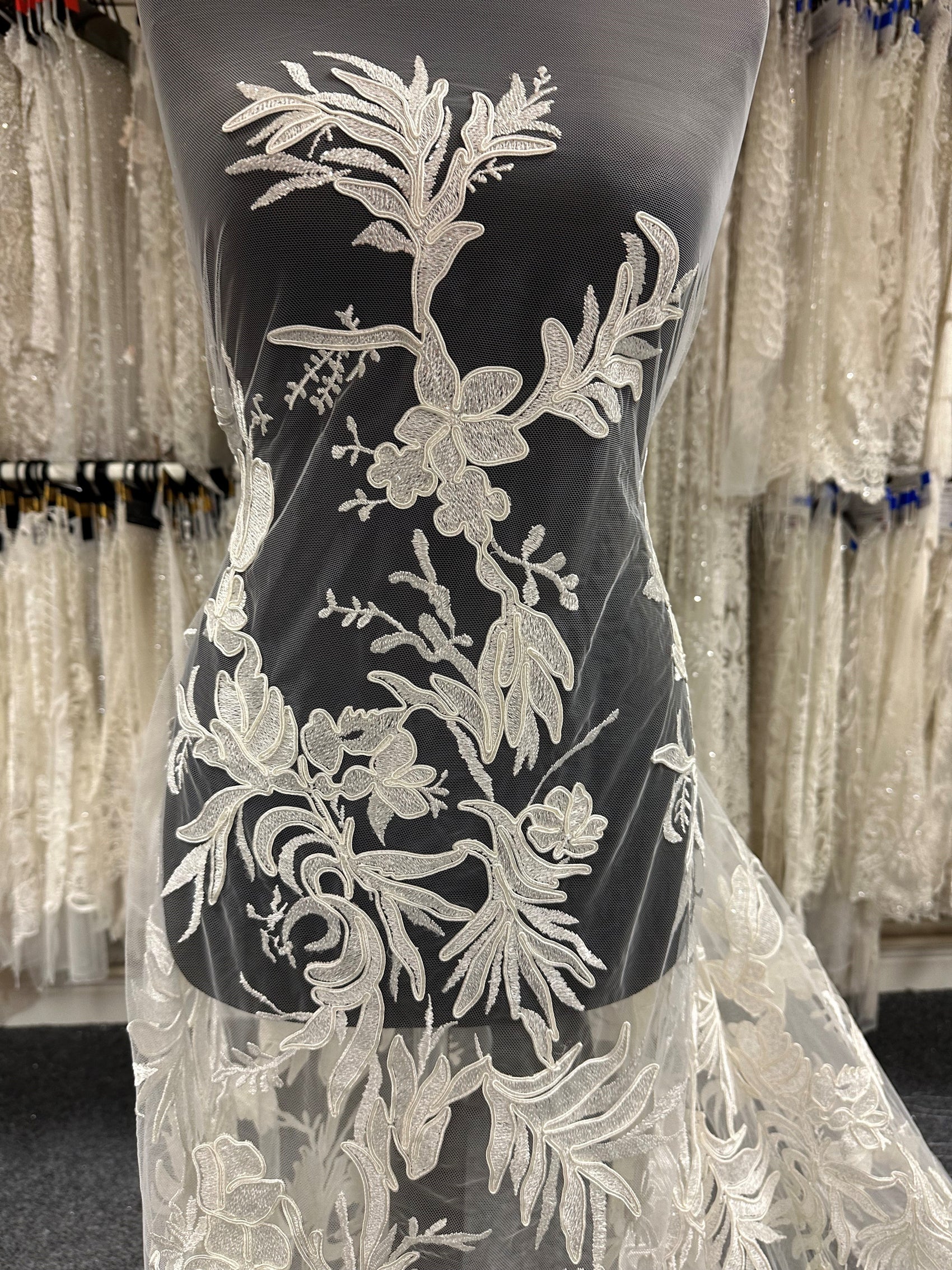 Ivory Corded Lace Galit