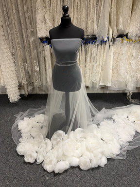 Ivory 3D Flower Lace - Cannon