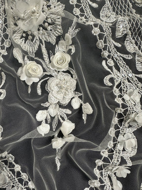 Ivory Placement Lace – Caroline (CF)