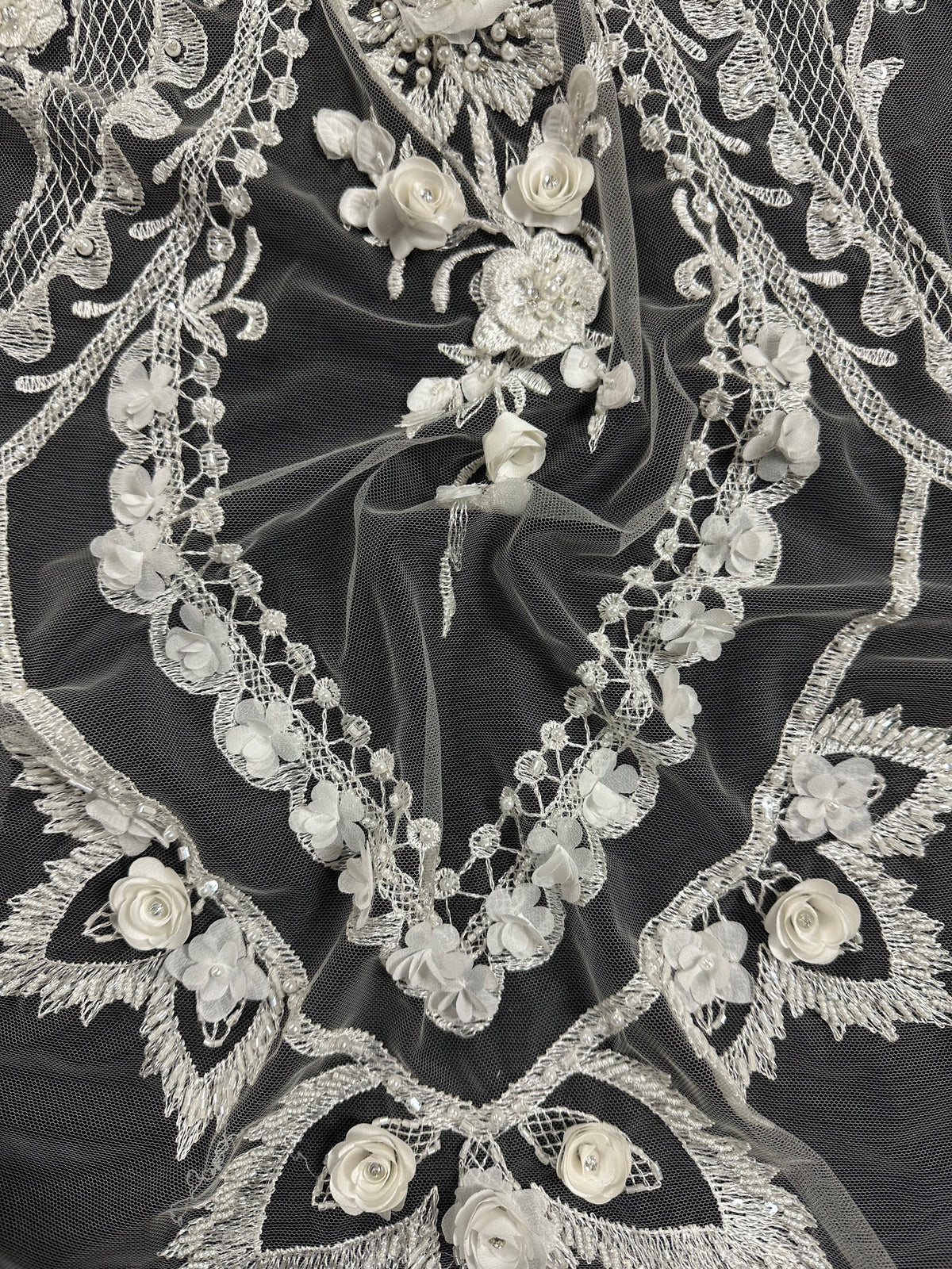 Ivory Placement Lace – Caroline (CF)