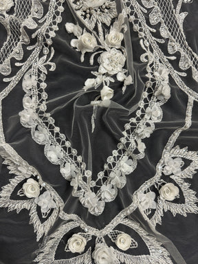 Ivory Placement Lace – Caroline (CF)