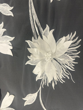Ivory 3D Lace - Catalina