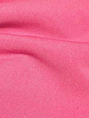Cerise Polyester Stretch Jersey - Ritual