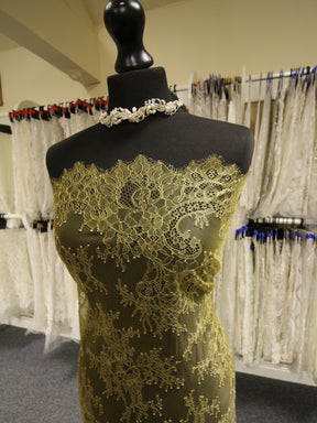 Champagne Raschel Lace - Katherine