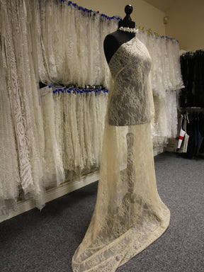 Champagne Raschel Lace - Vernita