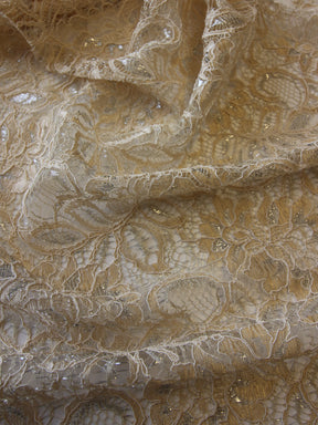 Champagne Raschel Lace - Ezra