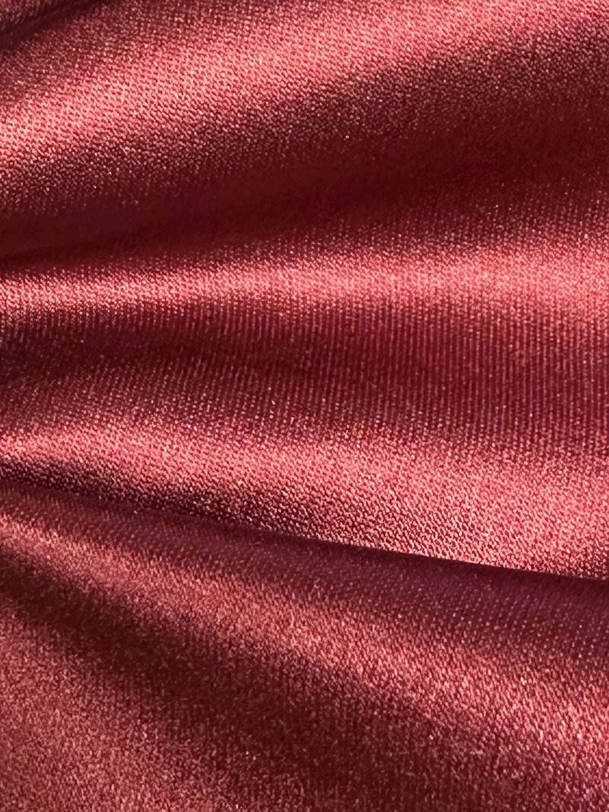 Claret Polyester Satin - Classique