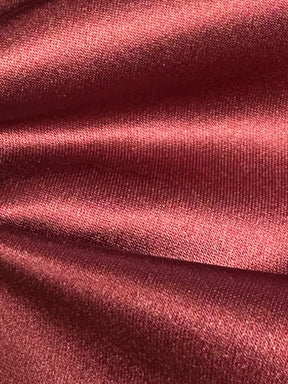 Claret Polyester Satin - Canada