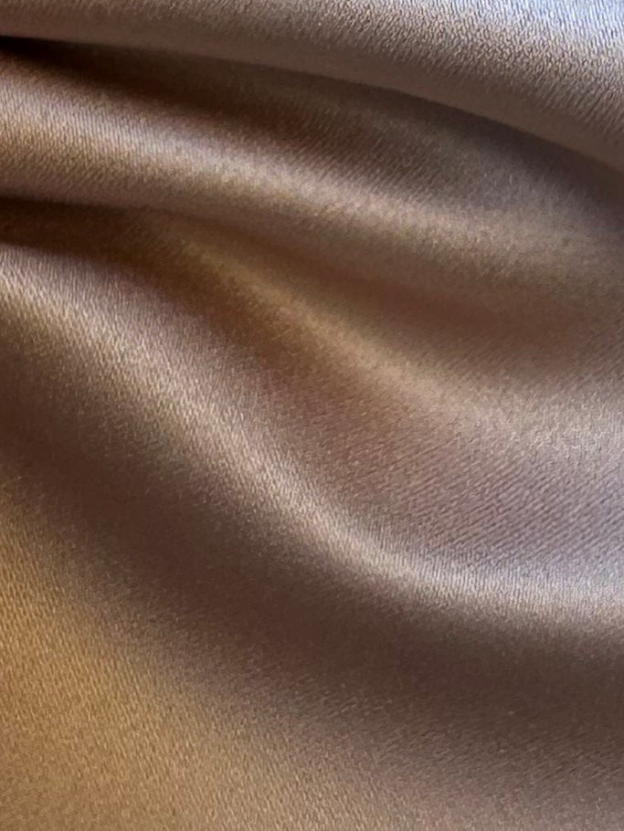 Coffee Polyester Satin - Moldova