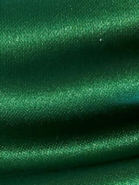 Emerald Polyester Duchess Satin - Scenery