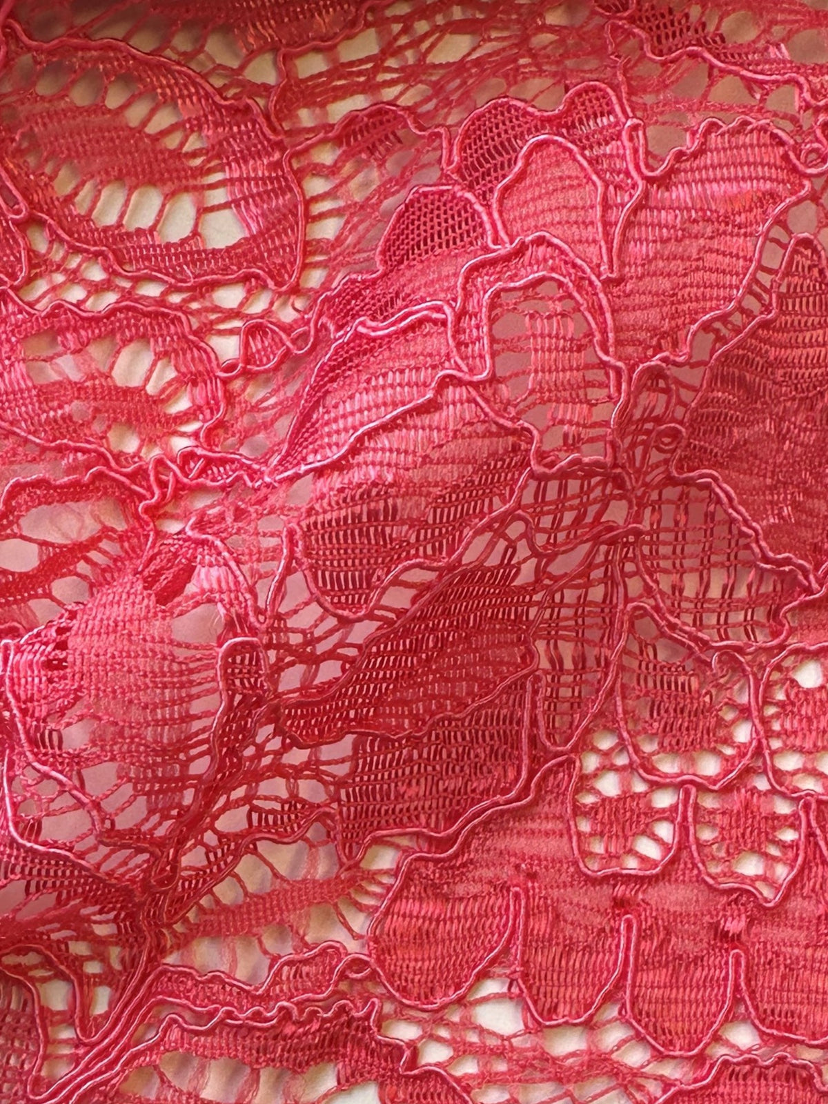 Coral Corded Lace - Tocca