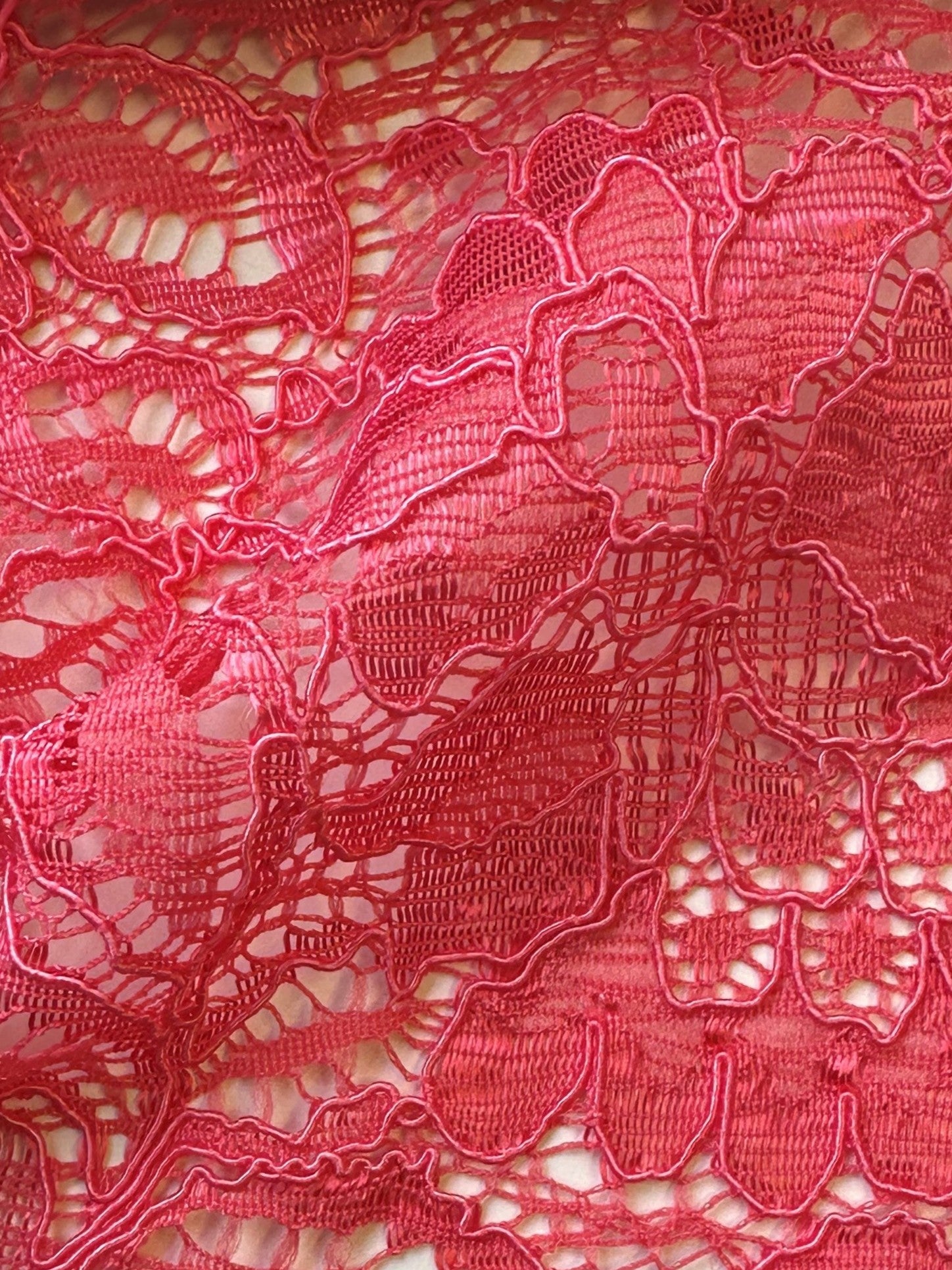 Coral Corded Lace - Tocca
