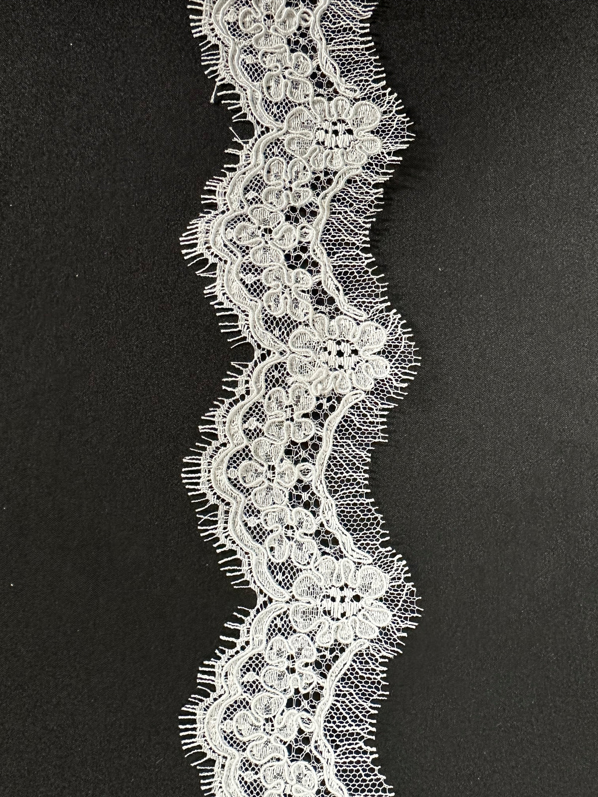 White Chantilly Lace Trim - Raiden