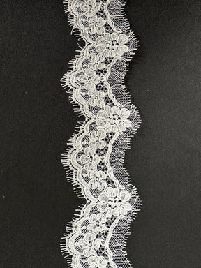 White Chantilly Lace Trim - Raiden