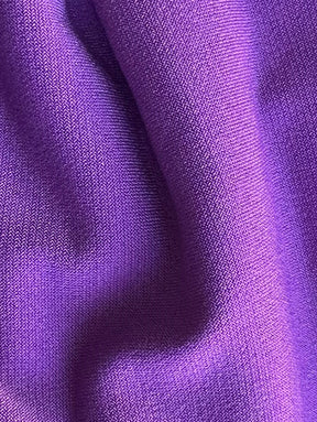 Cranberry Polyester Stretch Jersey - Ritual