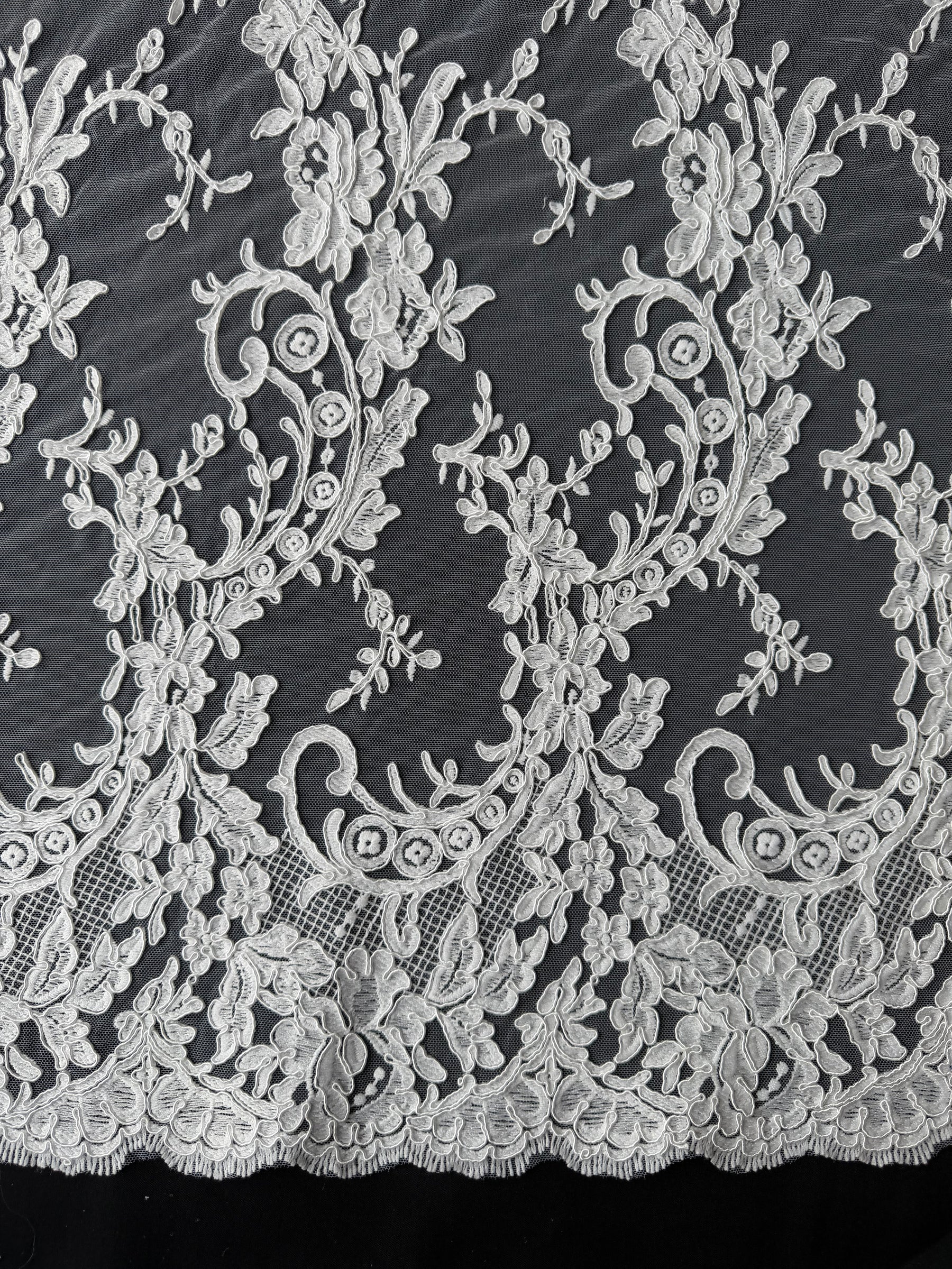Ivory Corded Lace - Embry