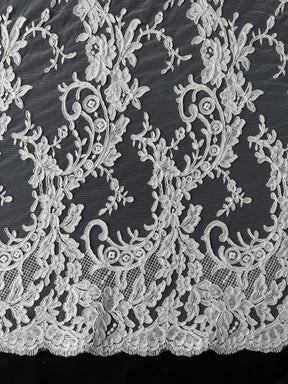 Ivory Corded Lace - Embry
