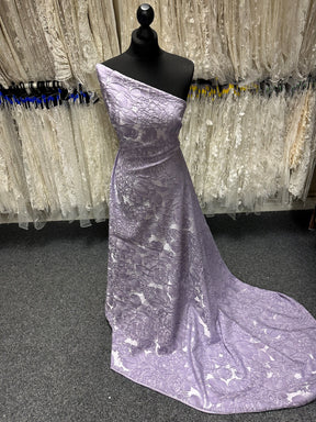 Lavender Textured Jacquard - Debate