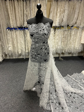 Ivory Organza Lace - Ability