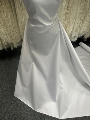 White Silk Blend Mikado - P596