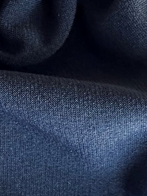Dark Navy Polyester Stretch Jersey - Ritual