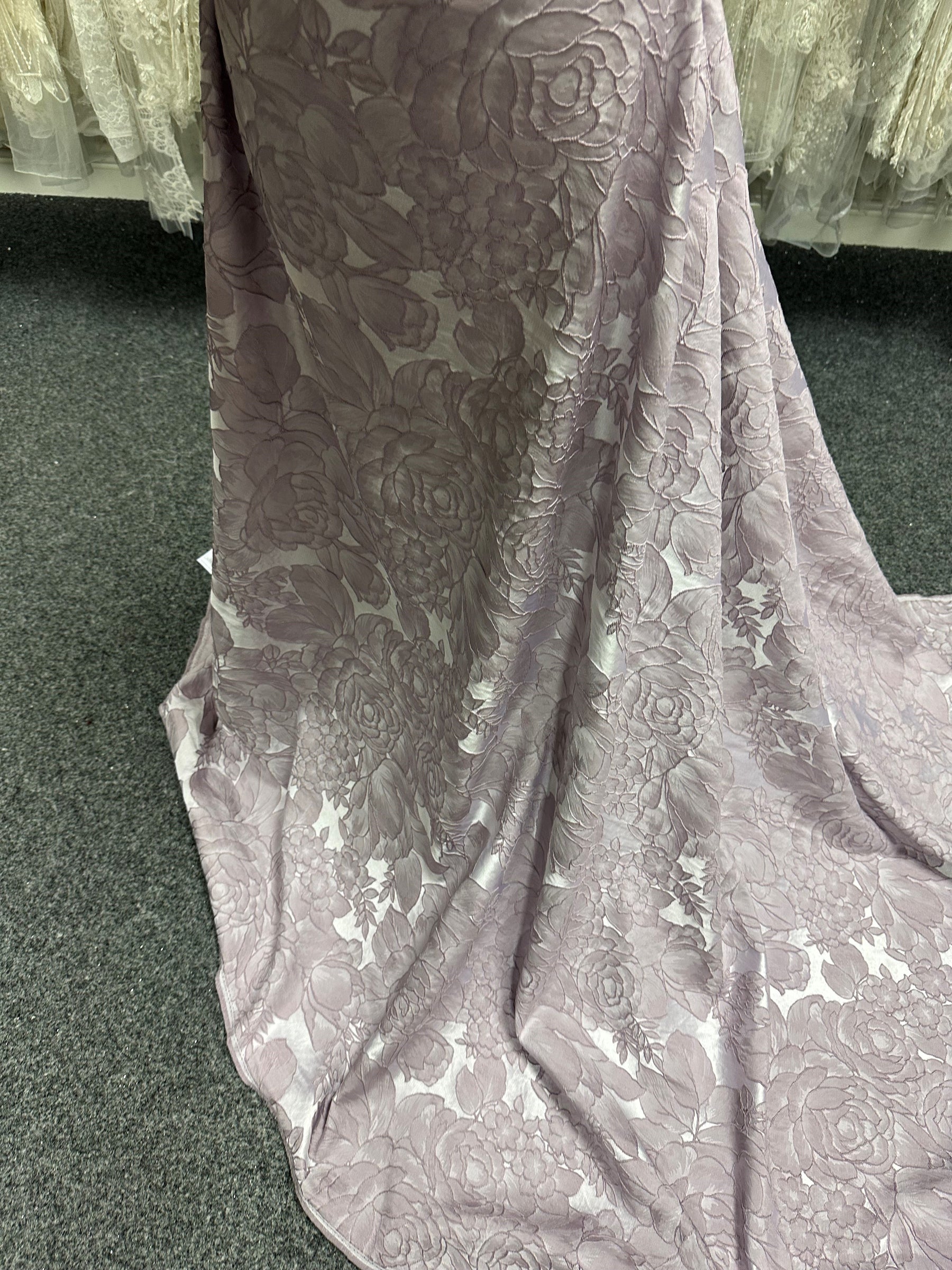 Mauve Textured Jacquard - Debate