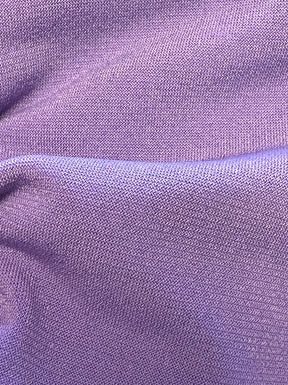 Deep Lavender Polyester Stretch Jersey - Ritual