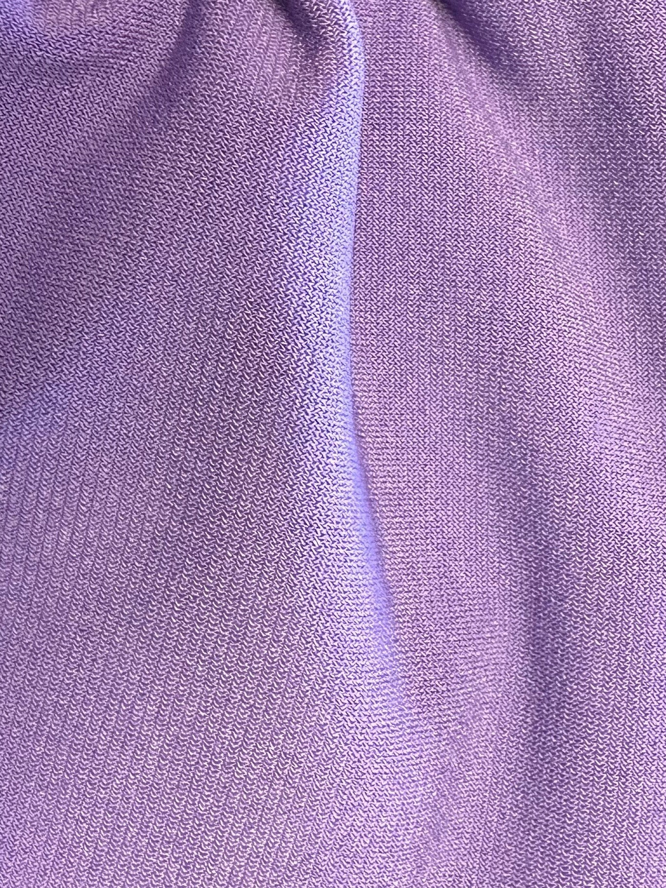 Deep Lavender Polyester Stretch Jersey - Ritual