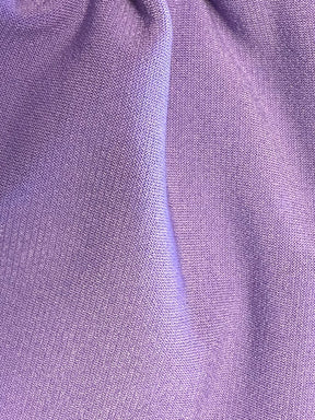 Deep Lavender Polyester Stretch Jersey - Ritual