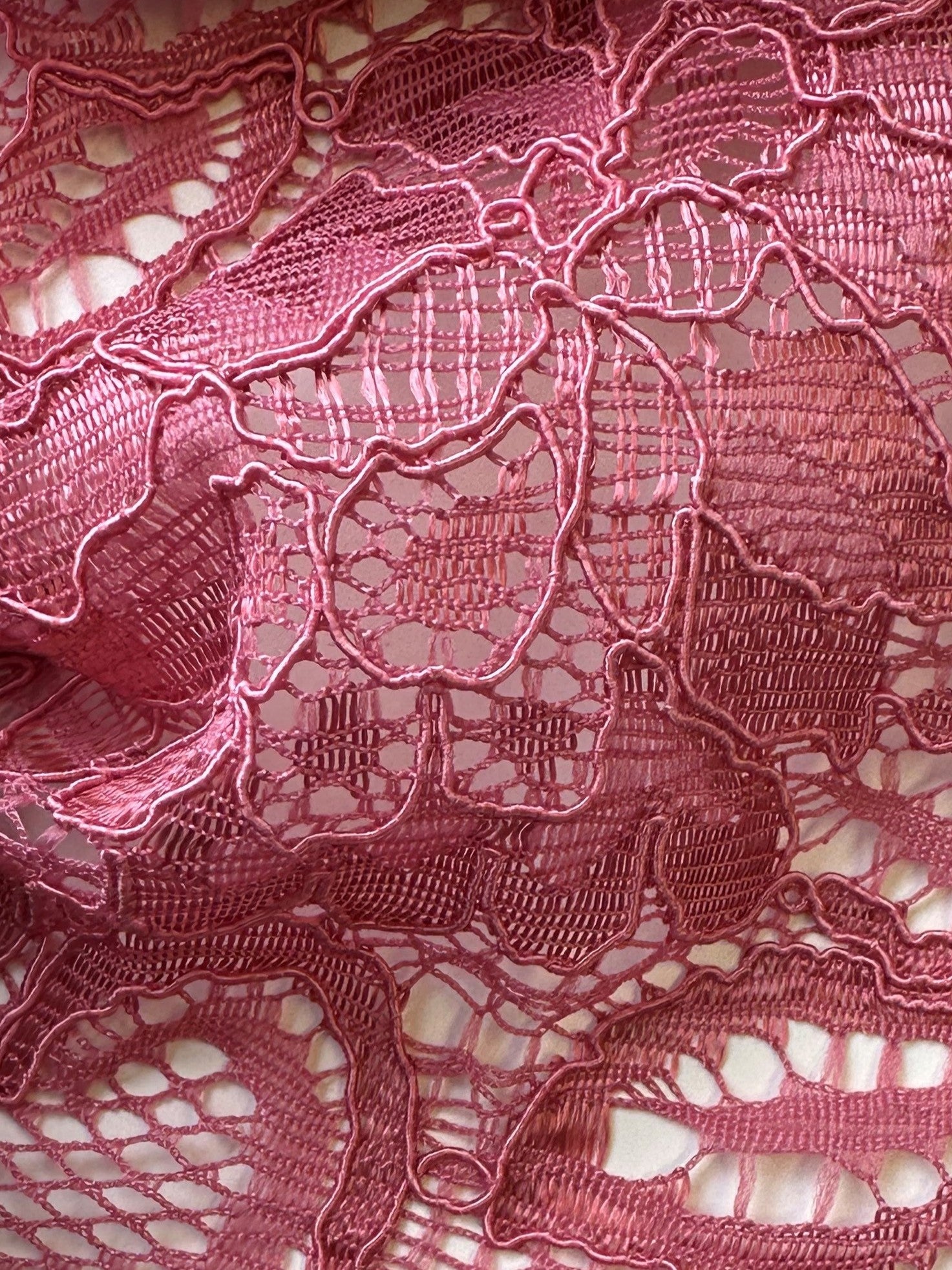 Desert Rose Corded Lace - Tocca