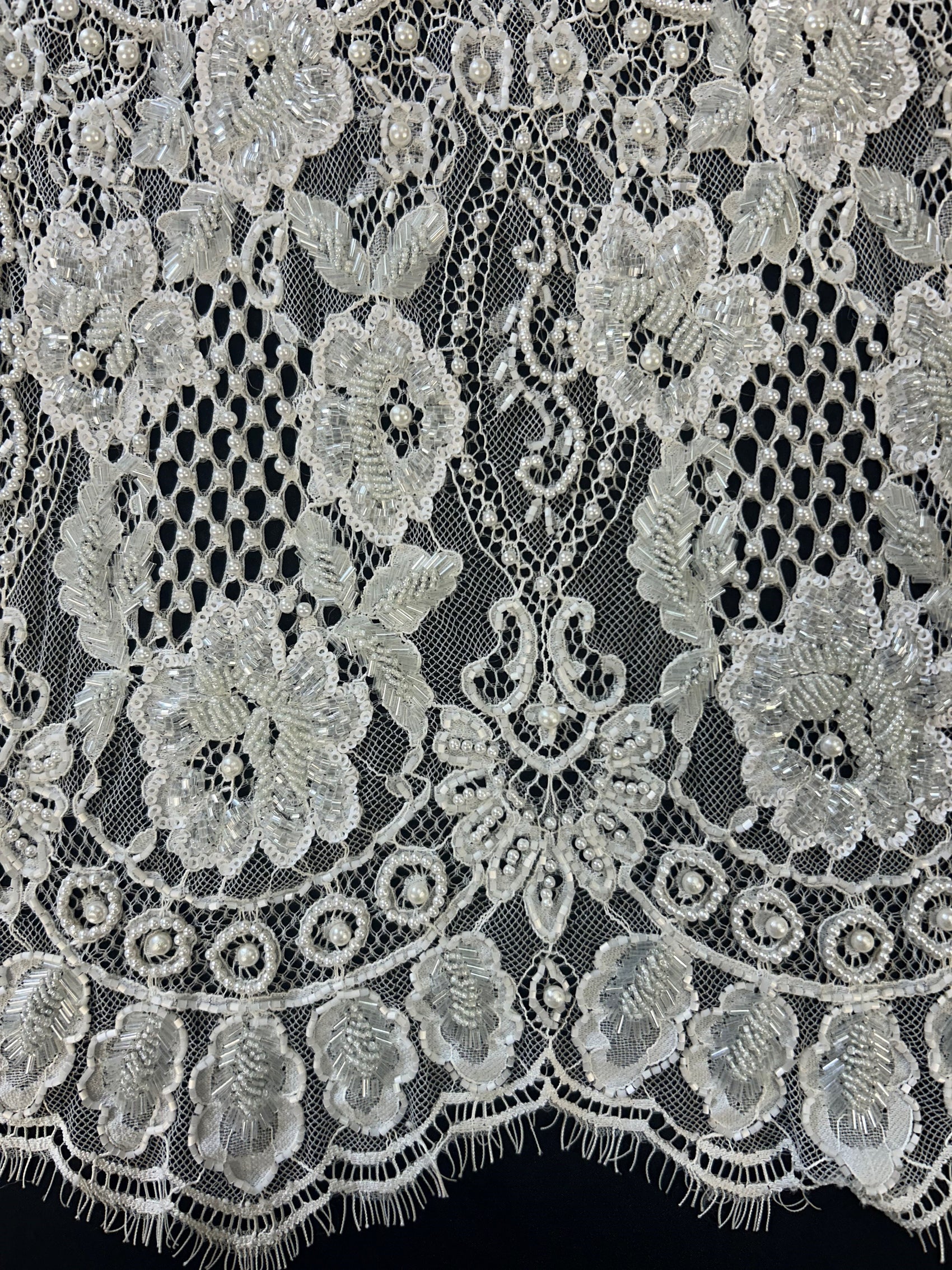 Ivory Raschel Lace Melanie