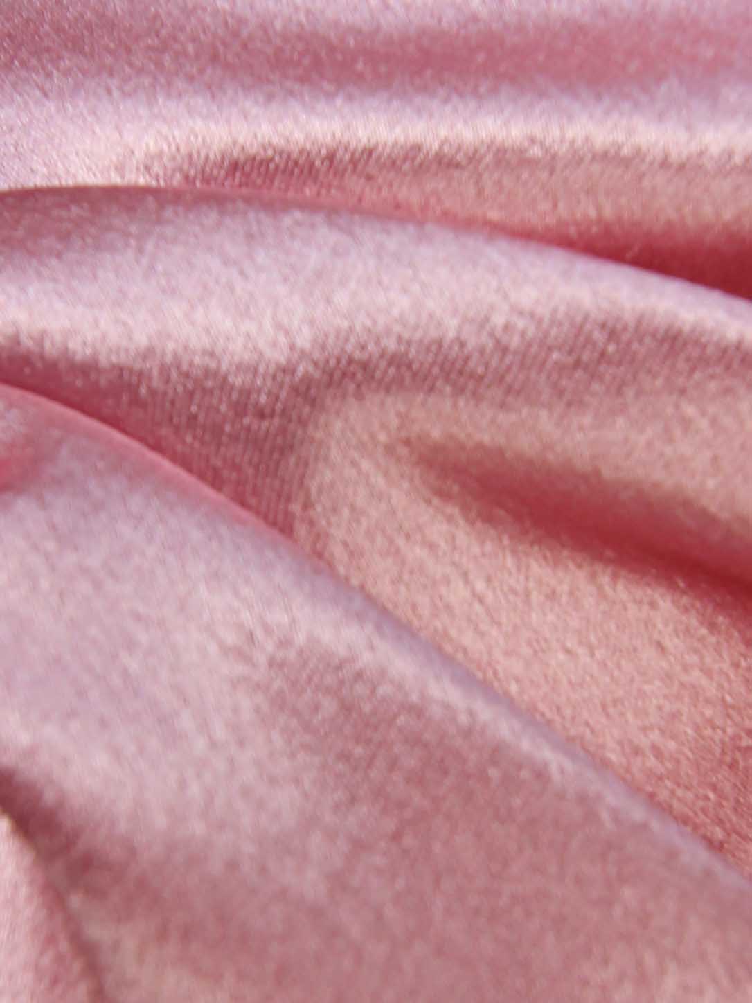 Dusky Pink Polyester Crepe Back Satin - Desire