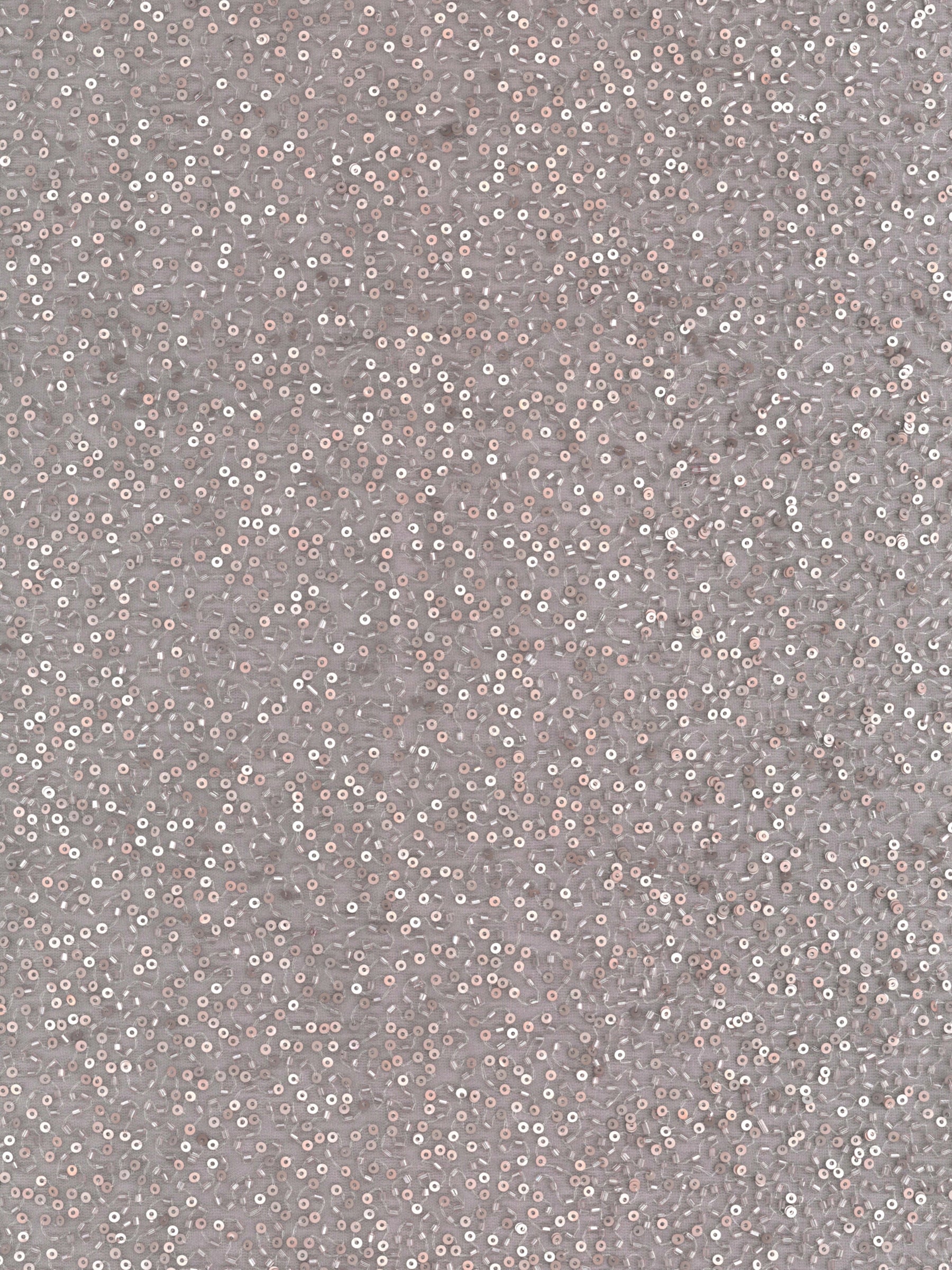 Mulberry Embroidered Beaded Tulle - EB1103