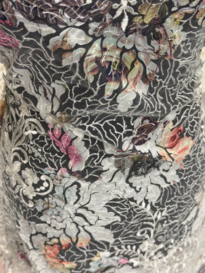 Ivory Printed Sequin Tulle – EB3010