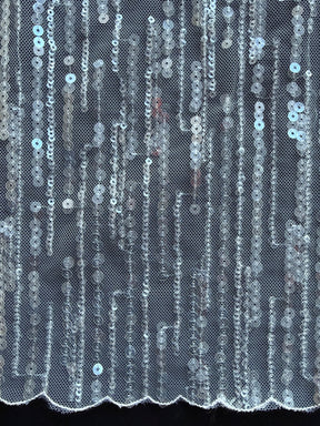 Ivory Sequin Lace - EB3016