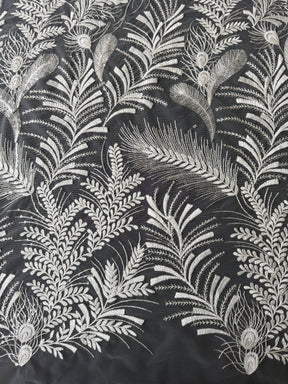 Ivory Sequin Embroidery Lace - EB3025