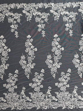 Ivory Sequin Embroidery Lace - EB3035