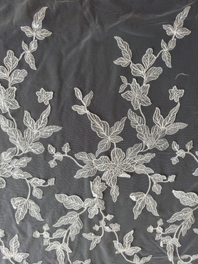Ivory Sequin Lace - EB3040