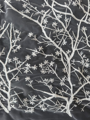 Ivory Sequin Embroidery Lace - EB3043